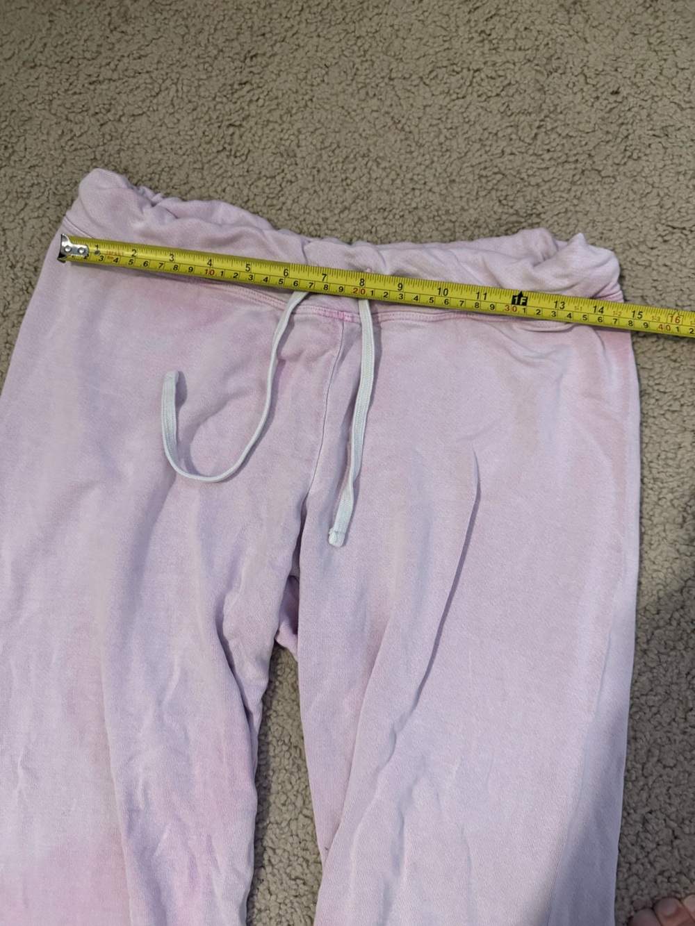 Sundry Pink Tie Dye Jogger Sweatpants Women’s Size 1 Made in USA - Picture 4 of 6